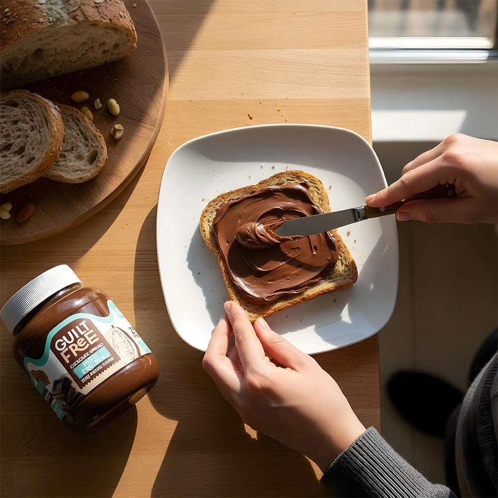 Guilt Free Chocolate Spread High Protein-370G Organic Nation