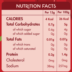 Ketchup Zero Added Sugar-350Ml