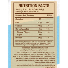 Rice Cake Lightly Salted -Organic Nation