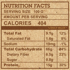Oat Flour 600GM- Organic Nation