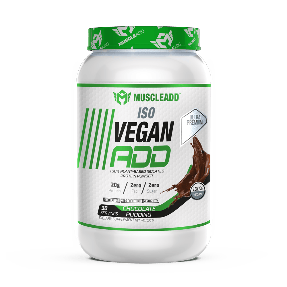 Iso Vegan Add-30Serv.-1050G.-Chocolate Pudding